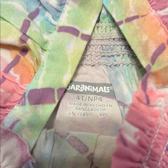 Vibrant Tie-Dye flutter tank - Picture 2 of 4